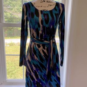 INC international concepts size S faux wrap dress